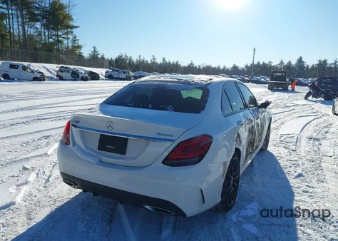2020 Mercedes-Benz C 300 4Matic z USA, uszkodzony, nr VIN W1KWF8EB5LR598156